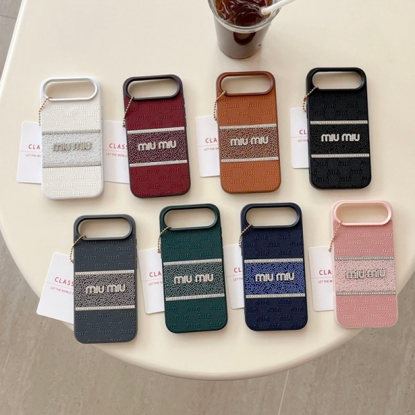 ミュウミュウ MiuMiuブランドiphone 16 17 pro 15 plus 16 pro maxケースおしゃれiphone 17 air 16  pro max 15 14ケース 手帳型バッグ型韓国風セレブ愛用 iphone 16 15 17 air アイフォン17 16 15 14 13pro maxケース ジャケットスマホケース コピーiphone17 air 16 15 14/13 pro max スマホケース コピー