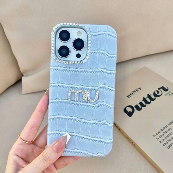 ミュウミュウ MiuMiuブランドiphone 16 17 pro 15 plus 16 pro maxケースiphone 17Pro/16/14 pro/15 pro max 16 plus カバー ストラップ付 カード入れ韓国風セレブ愛用 iphone 16 15 17 air アイフォン17 16 15 14 13pro maxケース ジャケットスマホケース コピーセレブ愛用全機種対応ハイブランドケース パロディ