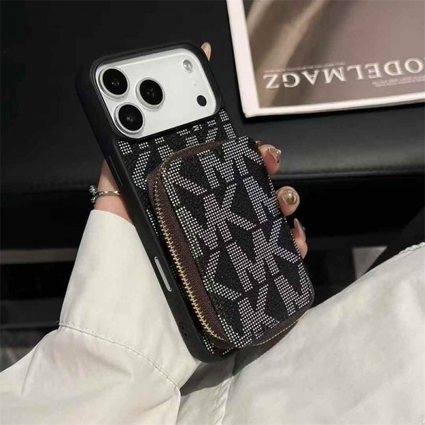 マイケルコース MK ハイブランド アイフォン17air 16  pro max 15 ギャラクシー s24 ultra s23 s25plus レディースメンズ激安iphone17pro max/16 15/14 pro galaxy s24 ultra s24 plusカバー ストラップ付 カード入れ韓国風セレブ愛用 ギャラクシー s24 s23 ultra s25 アイフォン16 15 14 17pro max airケース ケース 