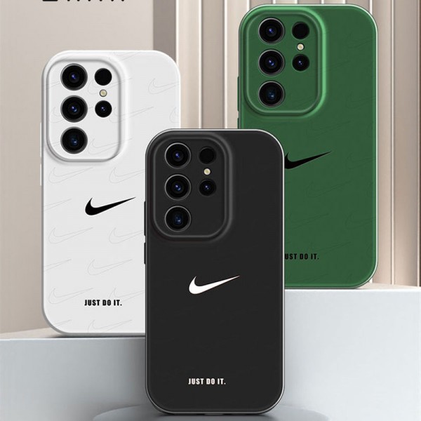 Nike ナイキブランドiphone16 15 plus 14 pro maxケースsamsung s22 s23 ultra s24ケースカバースタンド付き韓国風セレブ愛用 ギャラクシー s24 s23 ultra アイフォン 15 14 pro maxケース ジャケットスマホケース コピーgalaxy s24 s23 ultra plus s22スマホケース コピー