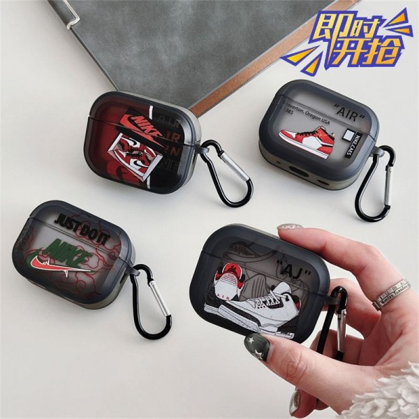 Nike ナイキハイブランド  AirPods4 3 pro3 2ケースストラップ airpods4カバー 耐衝撃 エアーポッズ4プロ2ケース 激安 ブランド エアーポッズ4 プロ2 3/2/1ケースブランド AirPods 4/3 Pro2/proケース メンズレディーズ