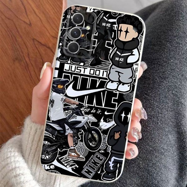 Nike ナイキギャラクシーA53 a55ブランドカバー耐衝撃セレブ愛用するブランドgalaxy a54 a55 s25 ultra s26 plus ケースカバーブランドサムスンa32 a23 a52ケース激安パロディブランドsumsung a33/a73 s26 iphone 15 16 17 pro maxケース全機種対応パロディ
