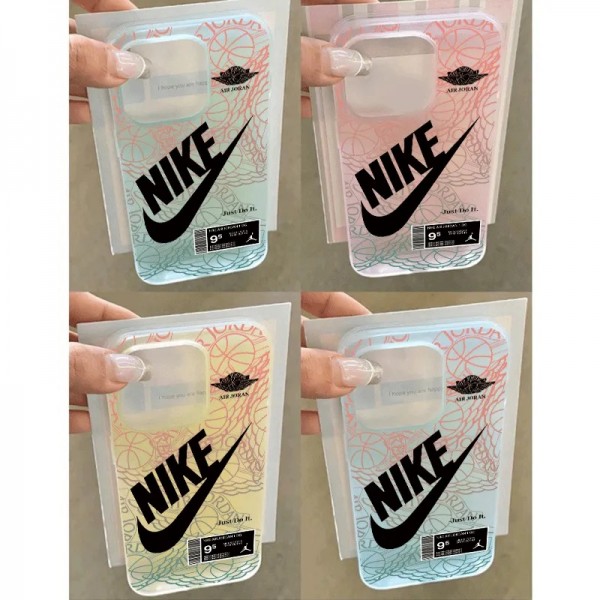 Nike ナイキブランドiphone 16 17 pro 15 plus 16 pro maxケースiphone 17Pro/16/14 pro/15 pro max 16 plus カバー ストラップ付 カード入れiphone16 17 pro air 14 15 16 plusケースカバースタンド付きセレブ愛用全機種対応ハイブランドケース パロディ