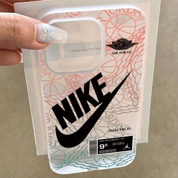 Nike ナイキブランドiphone 16 17 pro 15 plus 16 pro maxケースiphone 17Pro/16/14 pro/15 pro max 16 plus カバー ストラップ付 カード入れiphone16 17 pro air 14 15 16 plusケースカバースタンド付きセレブ愛用全機種対応ハイブランドケース パロディ