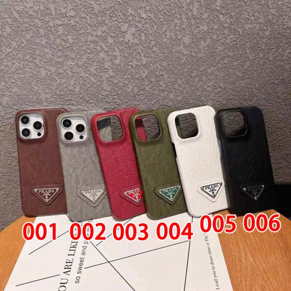 Prada プラダブランドiphone 16 15 plus 16 pro maxケースおしゃれiphone 16  pro max15 14 13 12 ケースPrada 耐衝撃 iphone16 pro 14 15 16 plusケースカバースタンド付きセレブ愛用全機種対応ハイブランドケース パロディ