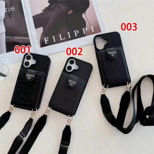 Prada プラダブランドgalaxy s24 s25 ultraケースハイブランド アイフォン16  pro max 15 ギャラクシー s24 ultra s23 plus カバーレディースメンズ激安iphone16 15/14 pro galaxy s24 ultra s24 plusカバー ストラップ付 カード入れセレブ愛用全機種対応ハイブランドiphone 16 pro maxケース パロディ