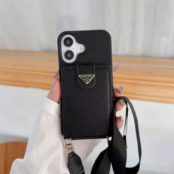 Prada プラダブランドgalaxy s24 s25 ultraケースハイブランド アイフォン16  pro max 15 ギャラクシー s24 ultra s23 plus カバーレディースメンズ激安iphone16 15/14 pro galaxy s24 ultra s24 plusカバー ストラップ付 カード入れセレブ愛用全機種対応ハイブランドiphone 16 pro maxケース パロディ
