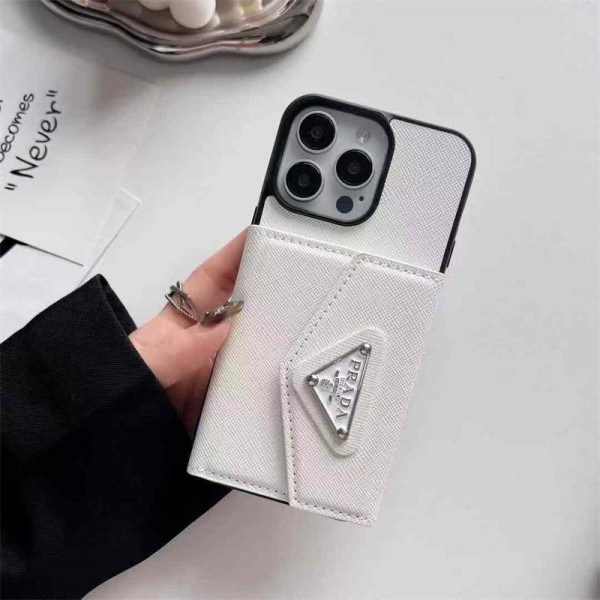 Prada プラダiphone16 17 pro air 14 15 16 plusケースカバースタンド付き韓国風セレブ愛用 iphone 16 15 17 air アイフォン17 16 15 14 13pro maxケース ジャケットスマホケース コピーセレブ愛用全機種対応ハイブランドケース パロディiphone17 air 16 15 14/13 pro max スマホケース コピー