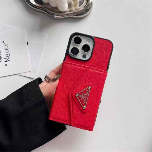Prada プラダiphone16 17 pro air 14 15 16 plusケースカバースタンド付き韓国風セレブ愛用 iphone 16 15 17 air アイフォン17 16 15 14 13pro maxケース ジャケットスマホケース コピーセレブ愛用全機種対応ハイブランドケース パロディiphone17 air 16 15 14/13 pro max スマホケース コピー