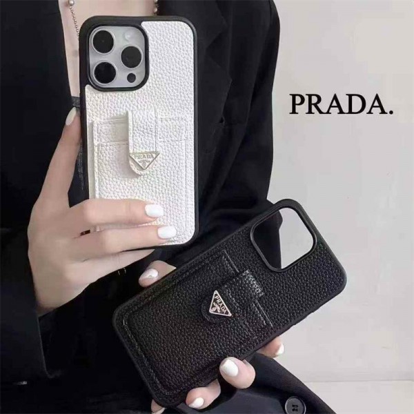 Prada プラダハイブランド アイフォン16 plus15 14+ 16 17pro max カバーレディースメンズ激安iphone16 17 pro air 14 15 16 plusケースカバースタンド付きセレブ愛用全機種対応ハイブランドケース パロディiphone17 air 16 15 14/13 pro max スマホケース コピー