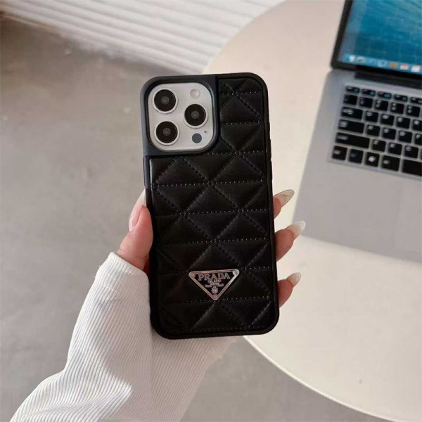 Prada プラダiphone 17Pro/16/14 pro/15 pro max 16 plus カバー ストラップ付 カード入れiphone16 17 pro air 14 15 16 plusケースカバースタンド付き韓国風セレブ愛用 iphone 16 15 17 air アイフォン17 16 15 14 13pro maxケース ジャケットスマホケース コピーセレブ愛用全機種対応ハイブランドケース パロディ