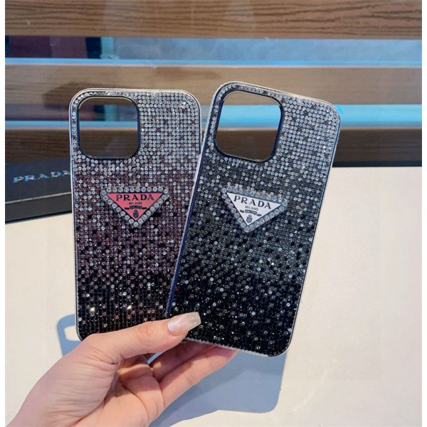 Prada プラダブランドiphone 16 17 pro 15 plus 16 pro maxケースiphone 17Pro/16/14 pro/15 pro max 16 plus カバー ストラップ付 カード入れ韓国風セレブ愛用 iphone 16 15 17 air アイフォン17 16 15 14 13pro maxケース ジャケットスマホケース コピーiphone17 air 16 15 14/13 pro max スマホケース コピー