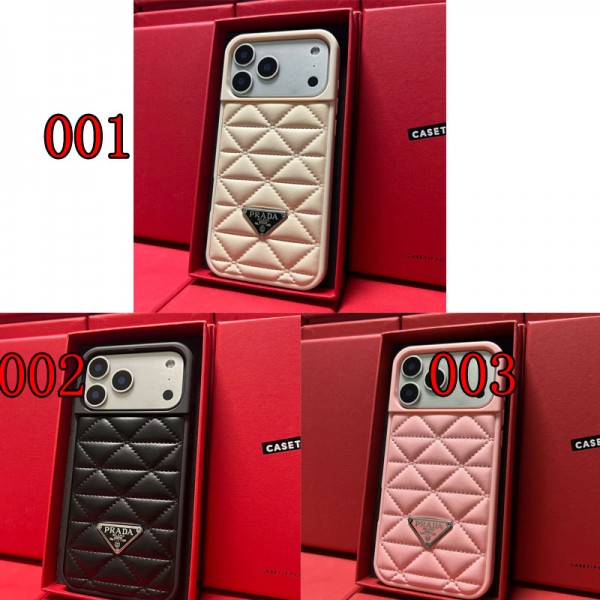 Prada プラダブランドiphone 16 17 pro 15 plus 16 pro max 17eケースハイブランド アイフォンair 16 plus 15 14+ 16 17pro max カバーレディースメンズ激安おしゃれiphone 17 air 16  pro max 15 14 13 12 17eケース 手帳型バッグ型iphone 17Pro/16/14 pro/15 pro max 16 plus 17 17eカバー ストラップ付 カード入れ