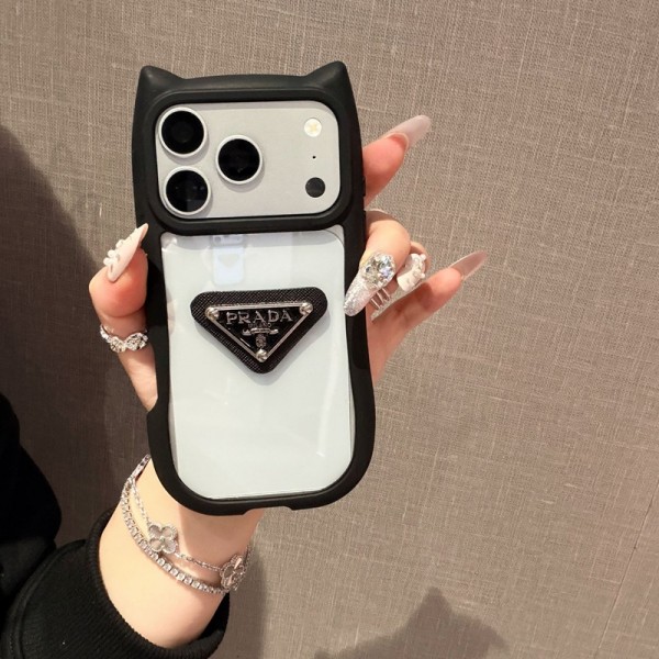 Prada プラダおしゃれiphone 18 17 air 16  pro max 15 14 13 12 17eケース 手帳型バッグ型iphone 18/17Pro/16/14 pro/15 pro max 16 plus 17 17eカバー ストラップ付 カード入れ韓国風セレブ愛用 iphone 18 17e 16 15 17 air アイフォン17 16 15 14 18pro maxケース ジャケットスマホケース コピー