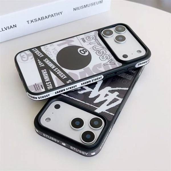 Stussy ステューシーブランドiphone 16 17 pro 15 plus 16 pro maxケースハイブランド アイフォン16 plus15 14+ 16 17pro max カバーレディースメンズ激安おしゃれiphone 17 air 16  pro max 15 14 13 12 ケース 手帳型バッグ型iphone17 air 16 15 14/13 pro max スマホケース コピー