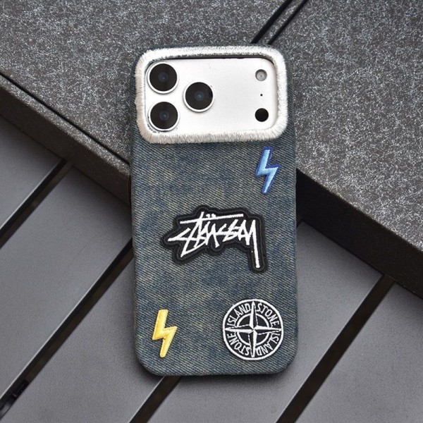Stussy ステューシーおしゃれiphone 18 17 air 16  pro max 15 14 13 12 17eケース 手帳型バッグ型iphone 18/17Pro/16/14 pro/15 pro max 16 plus 17 17eカバー ストラップ付 カード入れ韓国風セレブ愛用 iphone 18 17e 16 15 17 air アイフォン17 16 15 14 18pro maxケース ジャケットスマホケース コピーセレブ愛用全機種対応ハイブランドケース パロディ
