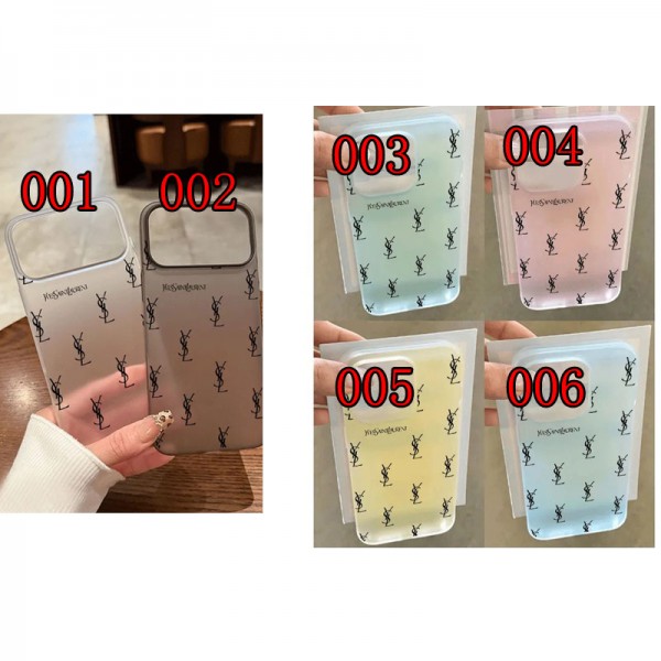 Ysl イヴサンローランブランドiphone 16 17 pro 15 plus 16 pro maxケースiphone 17Pro/16/14 pro/15 pro max 16 plus カバー ストラップ付 カード入れiphone16 17 pro air 14 15 16 plusケースカバースタンド付きセレブ愛用全機種対応ハイブランドケース パロディ