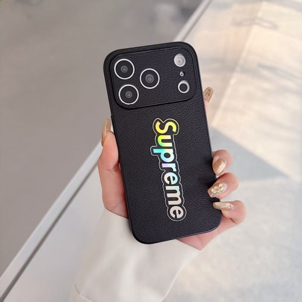 Supreme シュプリームハイブランド アイフォン16 plus15 14+ 16 17pro max カバーレディースメンズ激安iphone 17Pro/16/14 pro/15 pro max 16 plus カバー ストラップ付 カード入れセレブ愛用全機種対応ハイブランドケース パロディiphone17 air 16 15 14/13 pro max スマホケース コピー