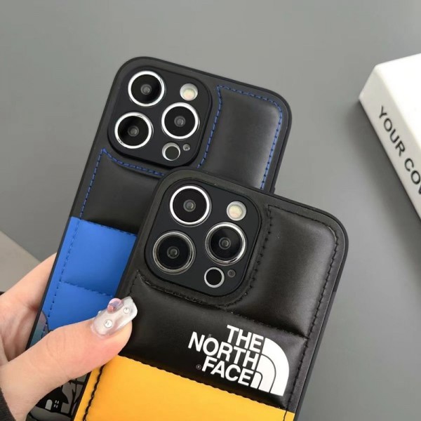 ザノースフェイス THE NORTH FACE ダウンジャケット風ブランドiphone 14 plus 15 pro max 15 plusケースおしゃれiphone 15 2023 14 13 12 xr xs 8/7 plusケース iphone 15/14 pro/15 pro max xs/8/7 plusカバー ストラップ付 カード入れiphone14/13 15 pro max スマホケース コピー