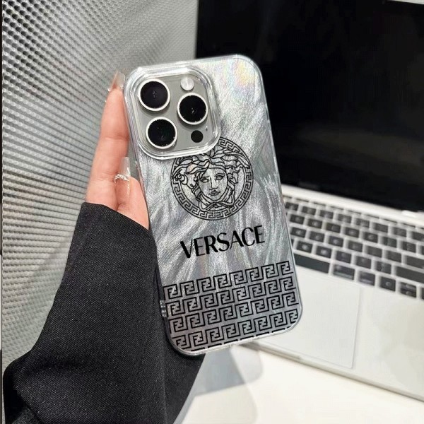 Versace ヴェルサーチェブランドiphone 18 Pro max 16 17 pro 15 plus 16 pro max 17eケースiphone 18/17Pro/16/14 pro/15 pro max 16 plus 17 17eカバー ストラップ付 カード入れiphone 18pro max/16 17 pro air 14 15 16 plus 17ケースカバースタンド付きセレブ愛用全機種対応ハイブランドケース パロディ