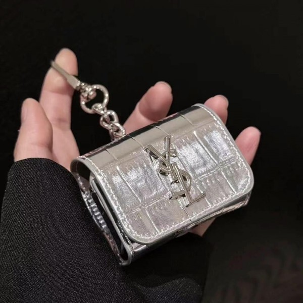 YSL イヴサンローランハイブランド AirPods4 3 pro3 2ケースストラップ airpods4カバー 耐衝撃 エアーポッズ4プロ2ケース 激安 ブランド エアーポッズ4 プロ2 3/2/1ケースブランド AirPods 4/3 Pro2/proケース メンズレディーズ