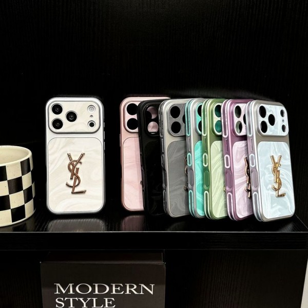 Ysl  イヴサンローランiphone 17Pro/16/14 pro/15 pro max 16 plus 17 17eカバー ストラップ付 カード入れ韓国風セレブ愛用 iphone 17e 16 15 17 air アイフォン17 16 15 14 13pro maxケース ジャケットスマホケース コピーセレブ愛用全機種対応ハイブランドケース パロディiphone17 air 16 15 14/13 pro max 17スマホケース コピー