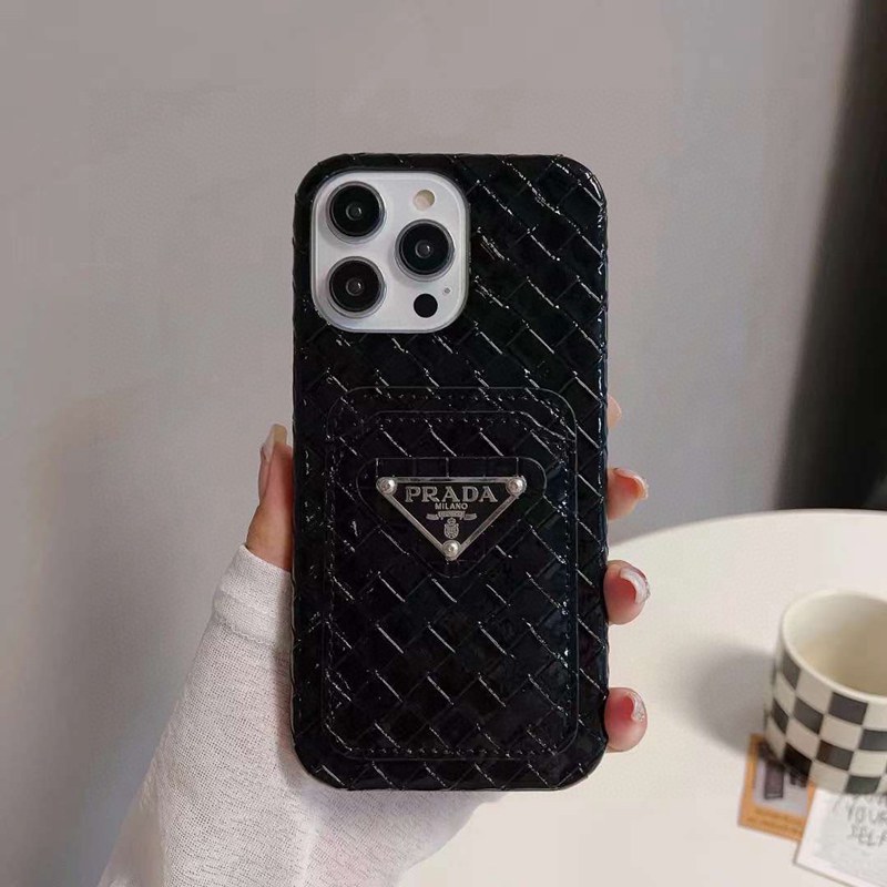 Prada プラダブランドiphone 16 14 plus 15 pro maxケースハイブランド アイフォン16 15 14+ 13 pro max レディース