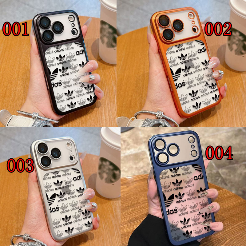 Adidas  アイフォン16 plus15 14+ 16 17pro max カバー