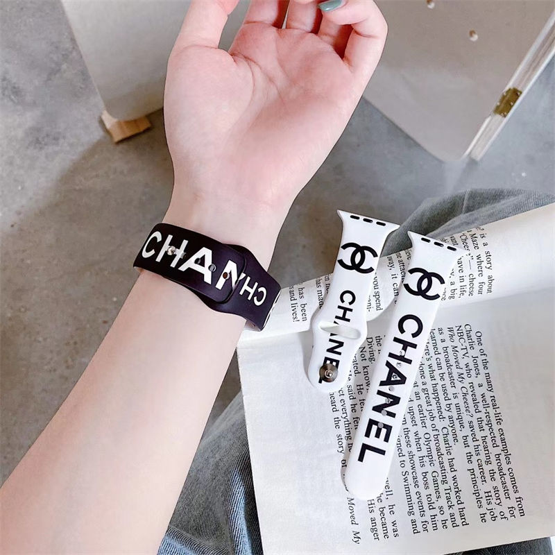 Chanel アップルウォッチ10/9/8/7/6/Se2 2024 バンド 