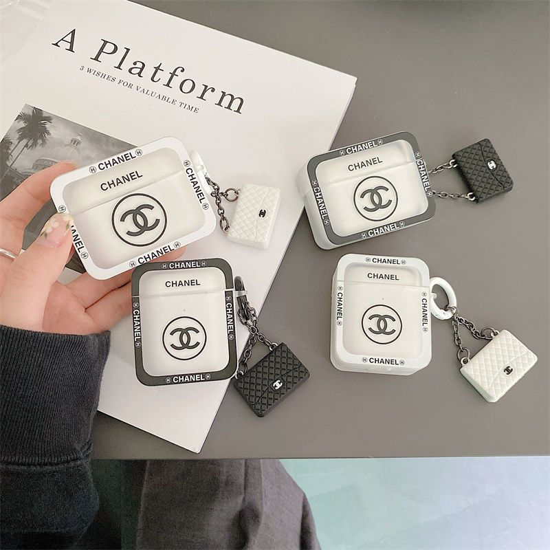  Chanel エアーポッズ4 プロ2 3/2/1ケース
