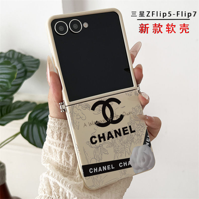 シャネルgalaxy fold 7 6 5 4 3 2ケース
