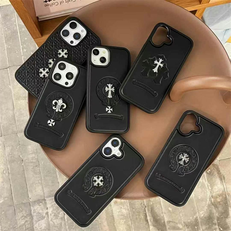  Chrome Hearts iphone 16 15 17 アイフォン17 16 15 14 13pro maxケース