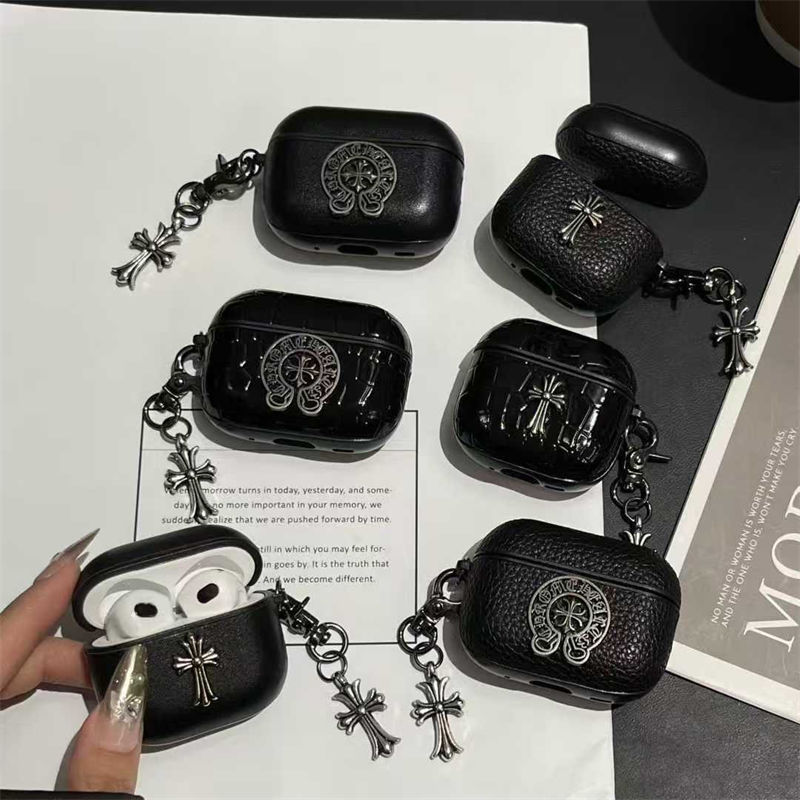 Chrome Hearts エアーポッズ4プロ2ケース