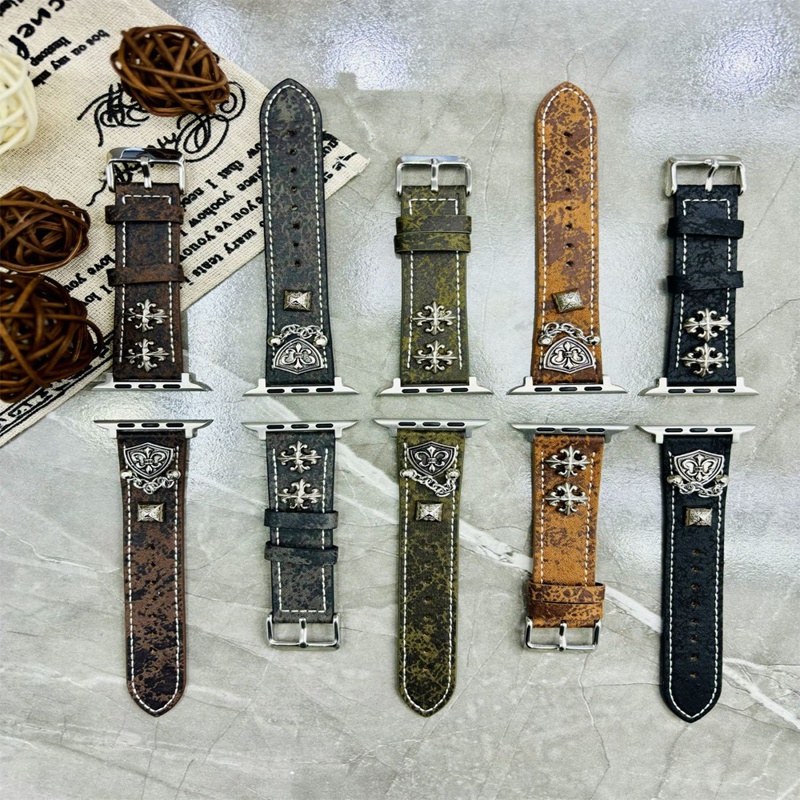  Chrome Heartsアップルウォッチ11/7/8/9 10ベルト