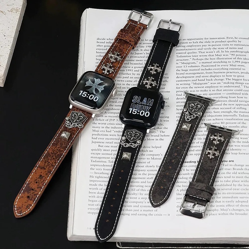 クロムハーツApple Watch 11/10/9/8/7ブランドバンド