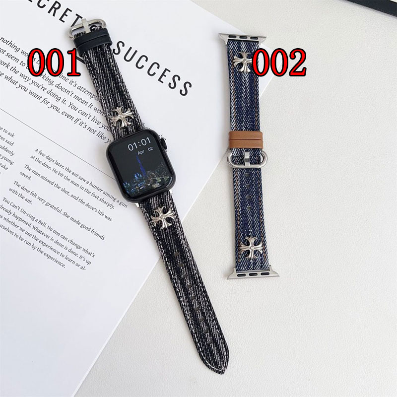 Chrome Heartsアップルウォッチ11 Ultra3 se3 10 9 Ultra2 49mmバンド