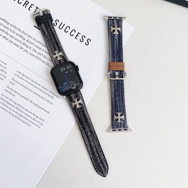 クロムハーツApple Watch 11/10/9/8/7ブランドバンド