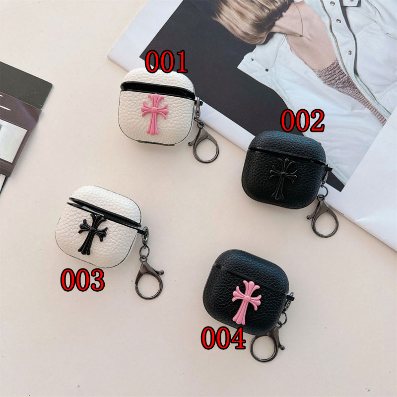 クロムハーツairpods4カバー 耐衝撃