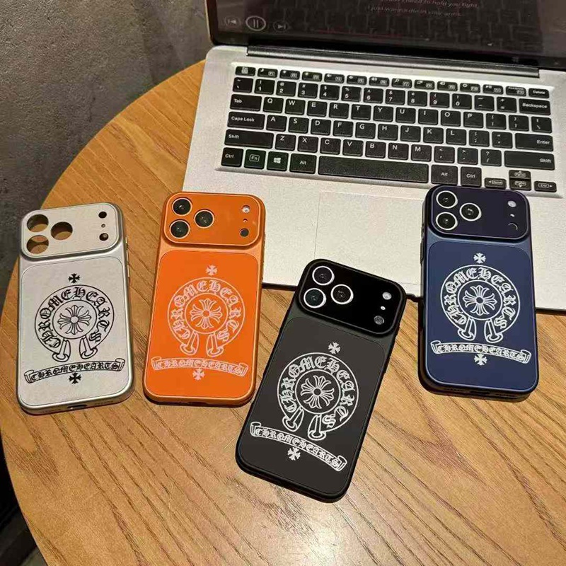 Chrome Heartsアイフォン16 plus 15 17pro max カバー