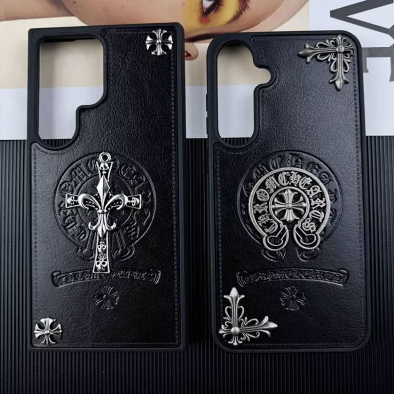 Chrome Heartsギャラクシーs26 s24 s23 ultra s25ケース