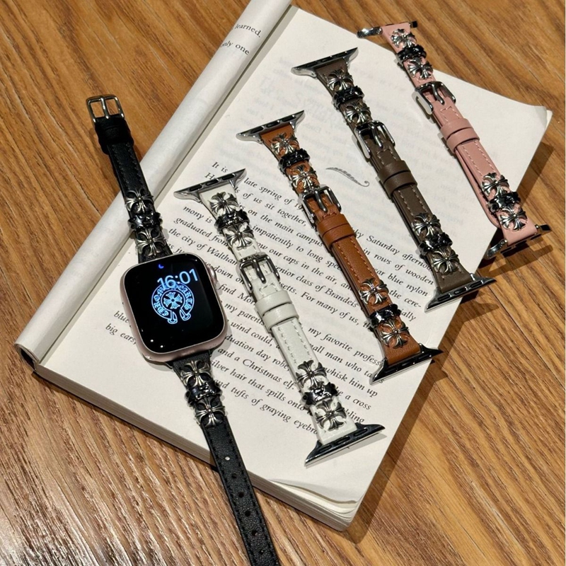 クロムハーツApple Watch 12/11/10/9/8/7ブランドバンド