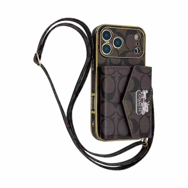 Coach アイフォン17 16 15 14 13pro maxケース