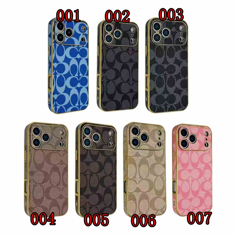 コーチiphone 17 pro 15 plus 16 pro maxケース