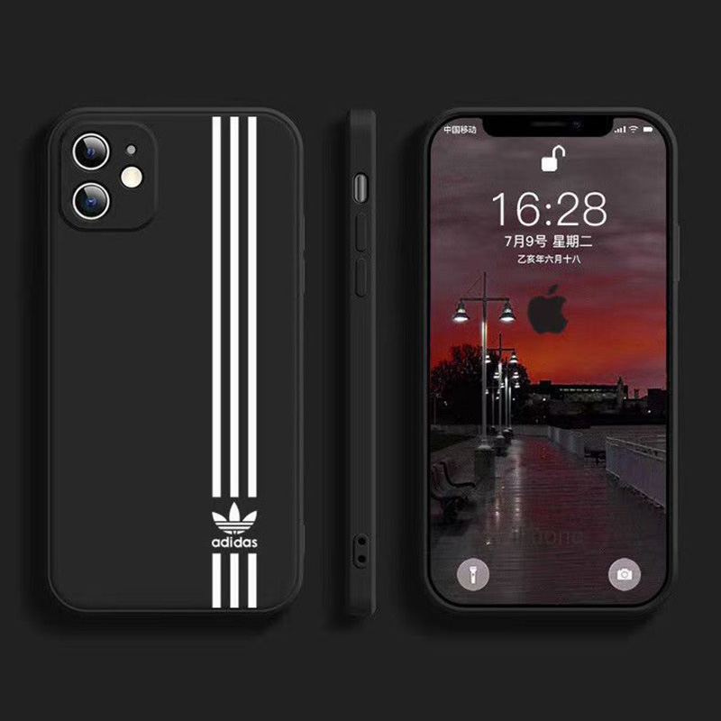 Adidas アディダスブランドiphone 14 plus 15 pro maxケース