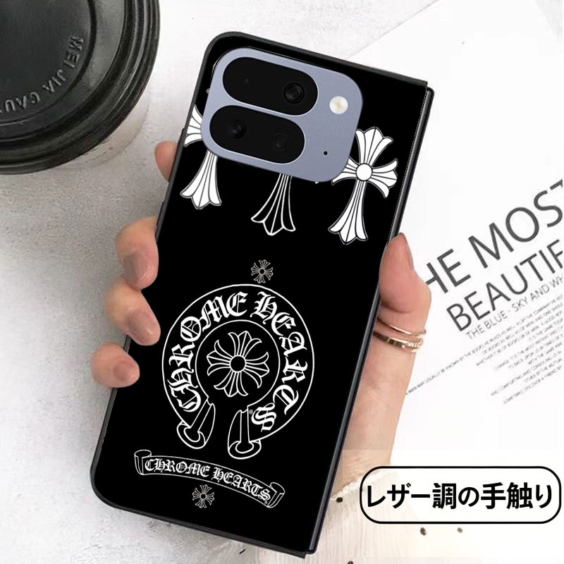 クロムハーツGoogle Pixel Pro 11 10 9 foldスマホケース