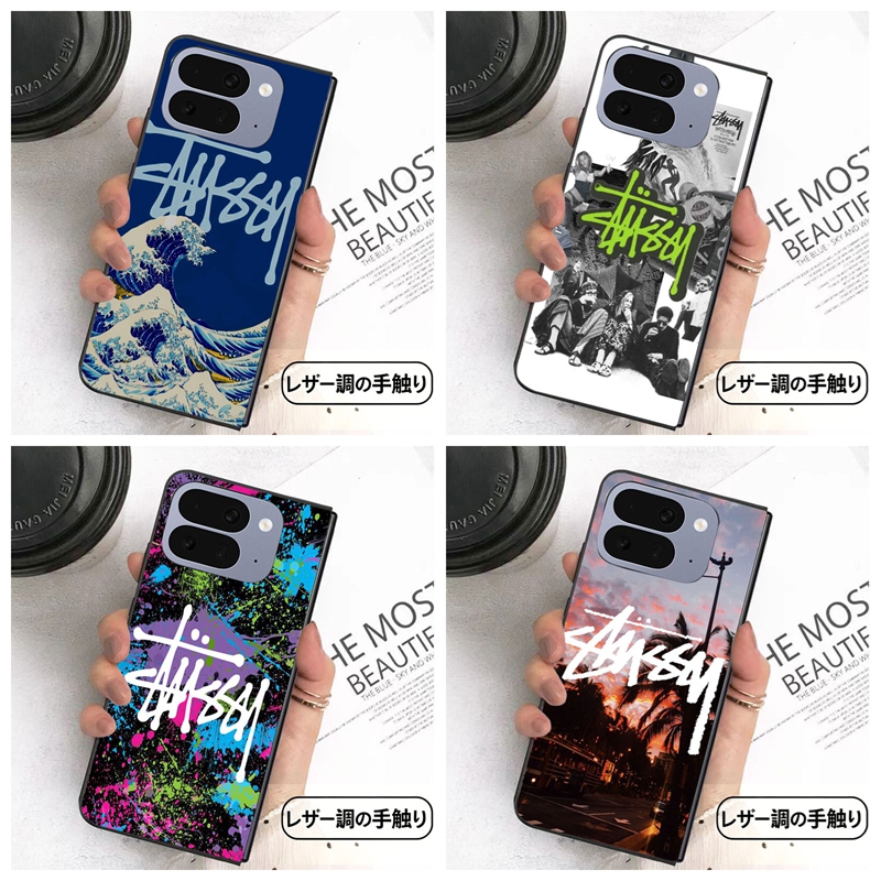 Stussyギャラクシー z flip 4/5 6/7/8 fold 8/7/6 5カバー