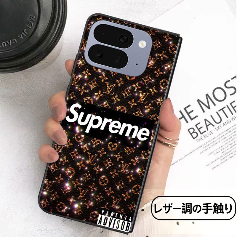シュプリームGoogle Pixel Pro 11 10 9 foldスマホケース