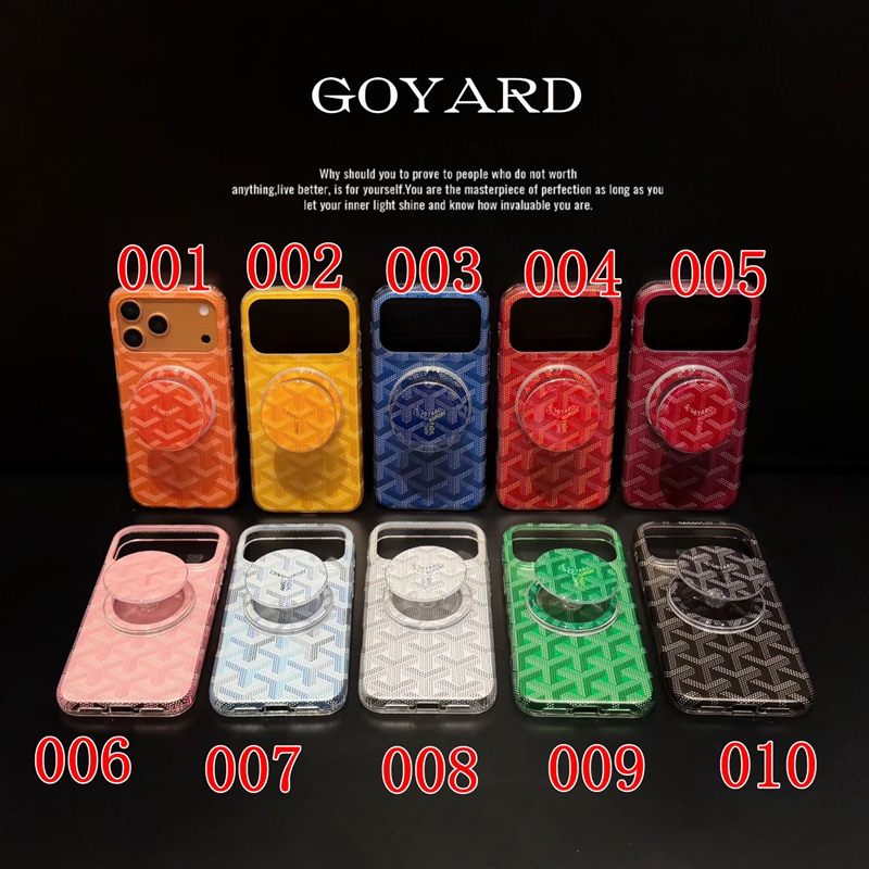 Goyardアイフォン18pro 16 plus 15 16 17pro max カバー