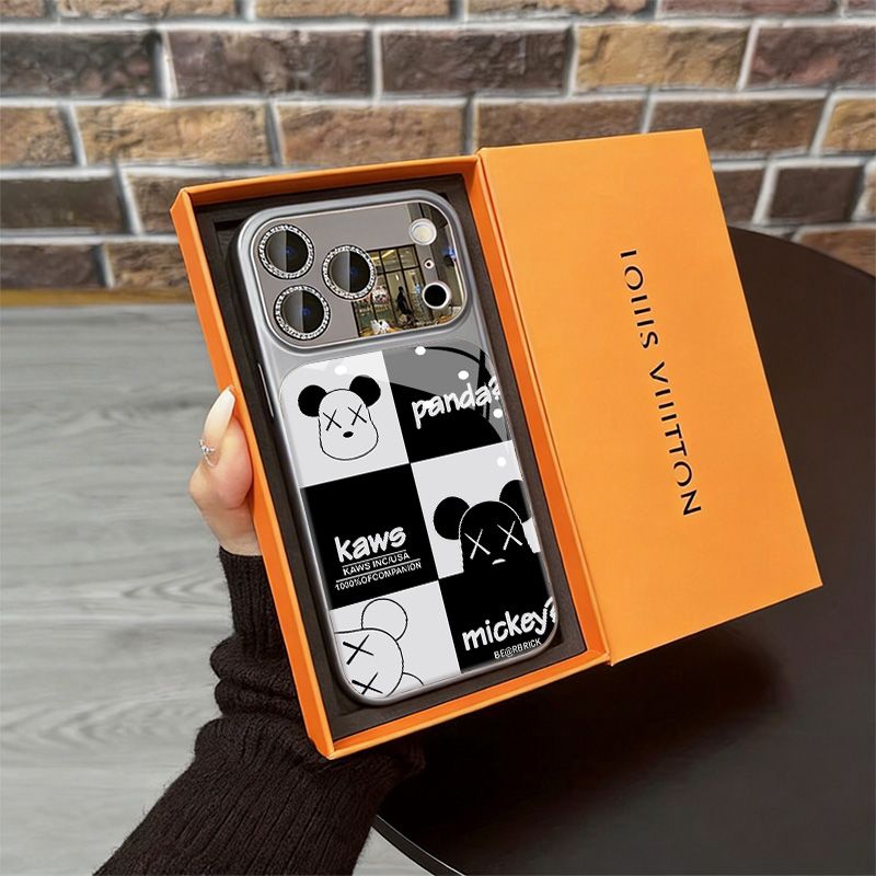 カウズiphone16 17 pro air 14 15 16 plus 17ケース