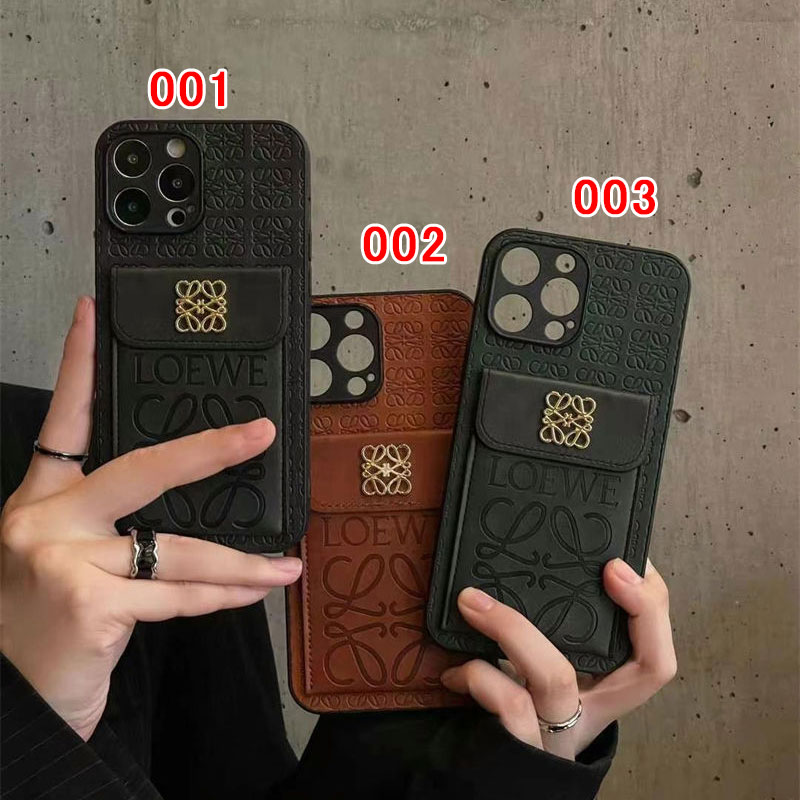 LOEWE アイフォン16 plus15 14+ 16 17pro max カバー